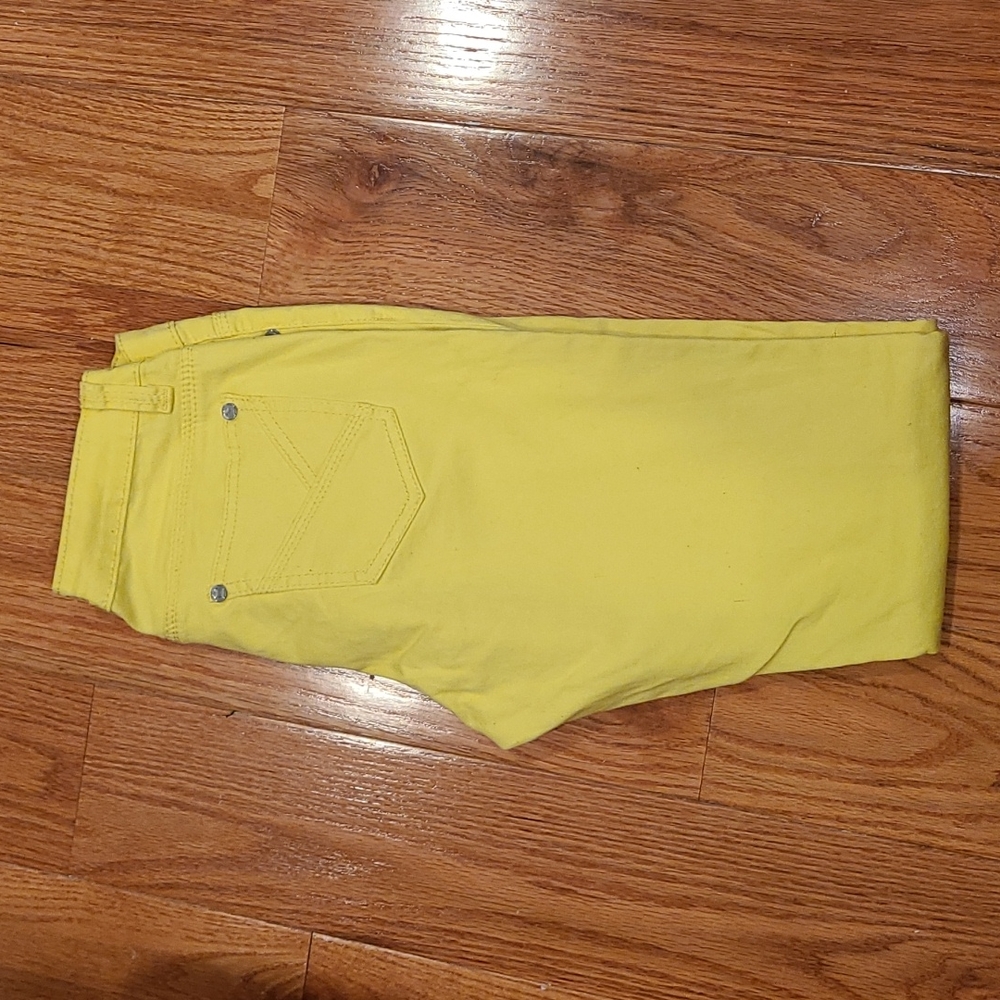 Neon Yellow Pants